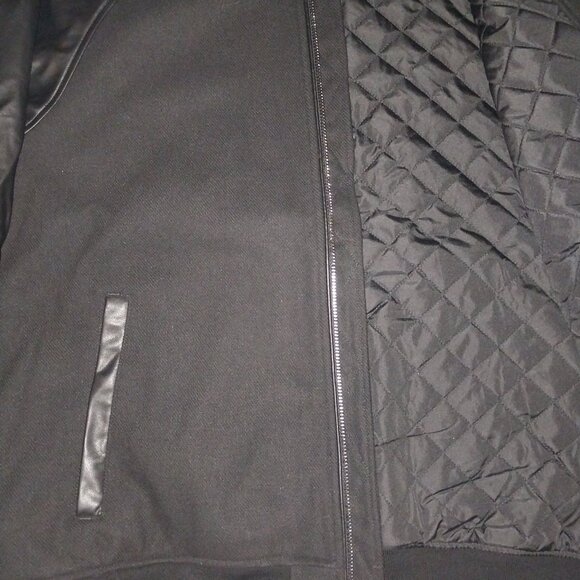 NWT Shaquille O’Neal Black Full-Zip Jacket (Size XL) - Picture 5 of 7